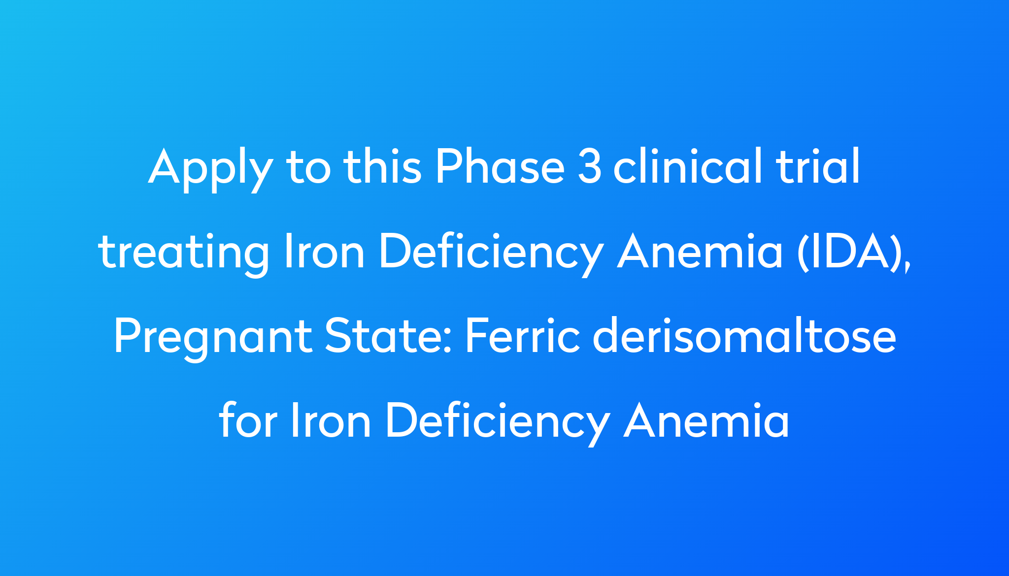 What Does Low Iron Levels Mean In Pregnancy